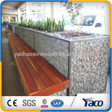 china fornecedor 2 * 1 * 1 m .1 * 1 * 0.5 m soldado malha gabião de malha de arame galvanizado (ISO 9001)